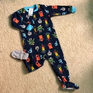 Carters toddler footy pajama